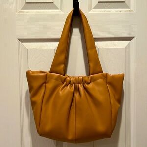 A New Day Puffy Vegan Leather Shoulder Bag